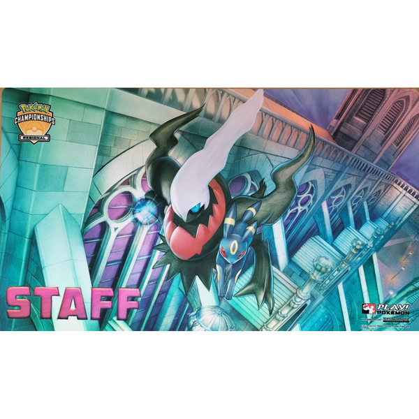 Playmat Pokémon Regionals 2019 Umbreon & Darkrai Staff