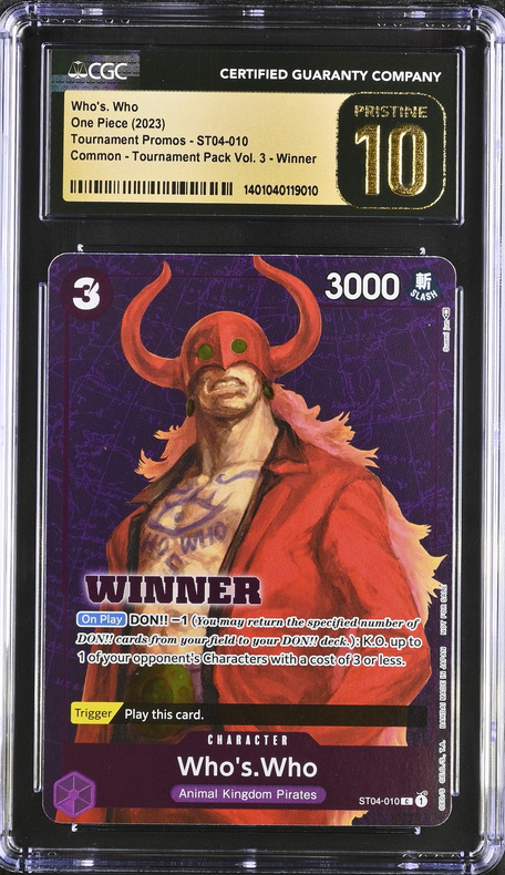 Who's.Who (ST04-010) (V.2) Unnumbered Promos - Winner-Segunda Mano-POKEMILLON - La Tienda Pokémon