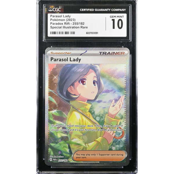 Parasol Lady (PAR 255) Paradox Rift-Segunda Mano-POKEMILLON - La Tienda Pokémon