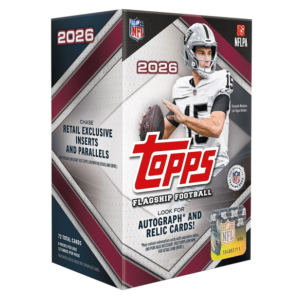Topps | 2026 Football Flagship NFL 2026 Value Box