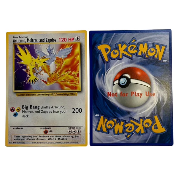 Articuno, Moltres, and Zapdos (PR) Jumbo Promos