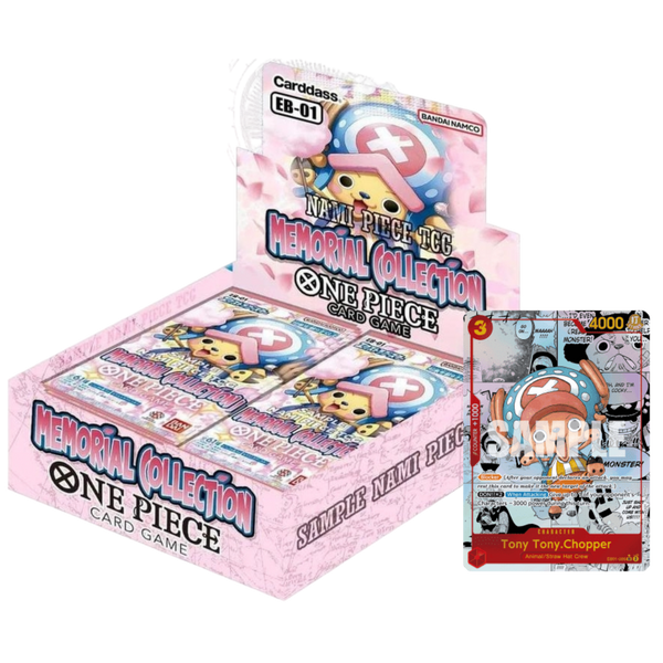 POKEMILLON One Piece | Caja 24 Sobres Memorial Collection EB-01 Inglés 2023