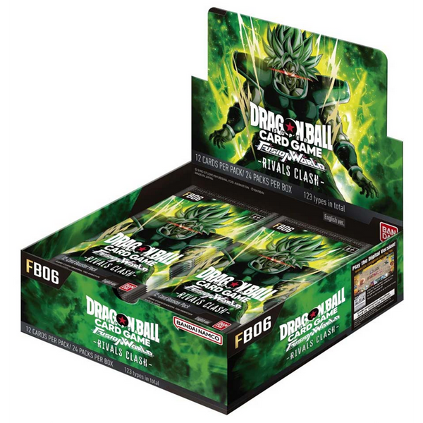 Dragon Ball | Caja de Dragon Ball Fusion World FB-06 Rivals Clash Inglés 2025