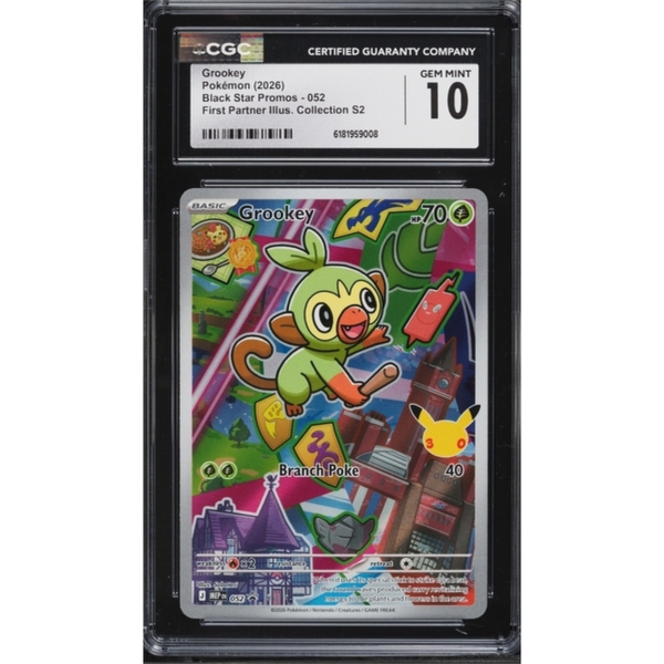 POKEMILLON Grookey (MEP 052) MEP Black Star Promos