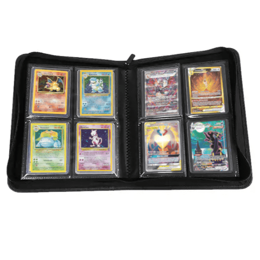 POKEMILLON 01 Álbum Toploaders 112 Bolsillos 4 por Página con Cremallera Color Negro - Ligeramente usado