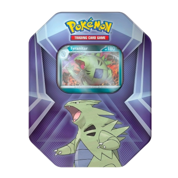 POKEMILLON Lata Tyranitar Whammy Tins 2024