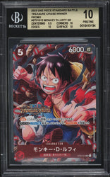 Beckett 10 | One Piece Monkey.D.Luffy (ST01-012) (V.2) Promo Treasure Cruise Winner Japonés