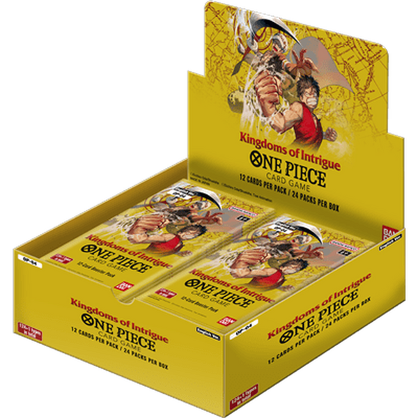 POKEMILLON One Piece | Caja 24 Sobres Kingdoms Of Intrigue OP04 Inglés 2023