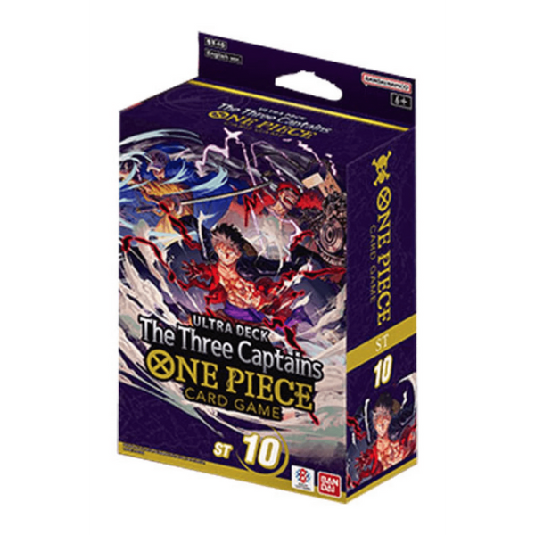POKEMILLON One Piece | Card Game ST-10 Ultimate Deck: The Three Captains Inglés 2023