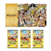 One Piece Playmat Limited Edition Vol.1 + 3 Sobres OP-15