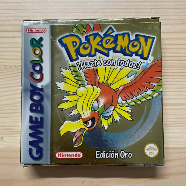 Pokémon Oro Completo PAL España (CIB)
