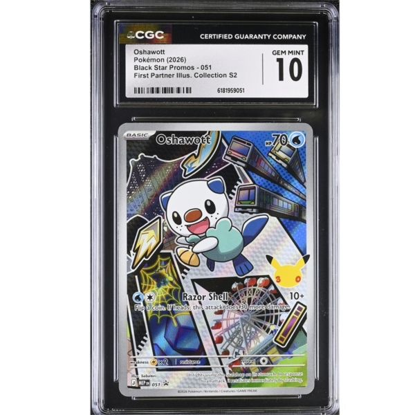 POKEMILLON Oshawott (MEP 051) MEP Black Star Promos