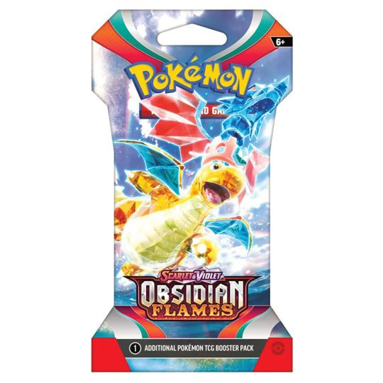 Sobre Emblistado Llamas Obsidiana | Obsidian Flames Blister Booster