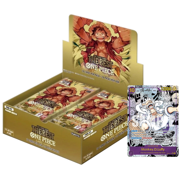 Bandai One Piece | Caja 10 Sobres The Best Premium Collection PRB-01 Japonés 2024