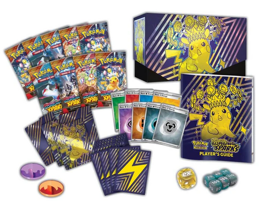 Pokémon | ETB Sparks of Fire Espagnol 2024 Coach Elite Box