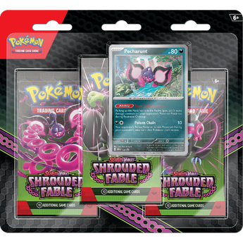 POKEMILLON Pokémon | Blíster 3 Sobres + Pegatina Shrouded Fable Inglés 2024