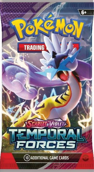 Pokémon | ETB Temporal Forces Iron Leaves Elite Trainer Box Inglés 2024