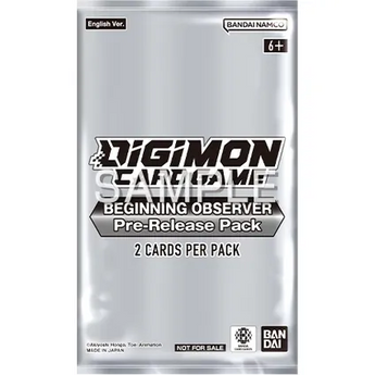 Digimon Sobre Beginning Observer Pre-Release Pack