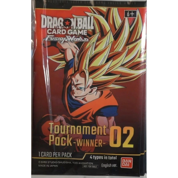 POKEMILLON Dragon Ball | Fusion Series Tournament Pack Vol.2 - Pack 4 Sobres - Winner - Inglés