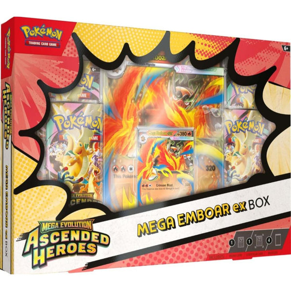 Mega Emboar Box Collection Héroes Ascendentes | Ascended Heroes