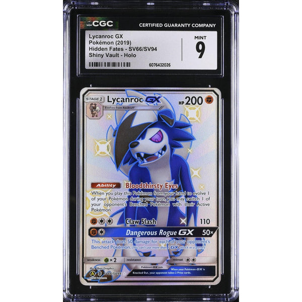 Lycanroc GX (HIF SV66) Hidden Fates