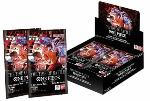 One Piece Caja 24 Sobres OP16 The Time of the Battle