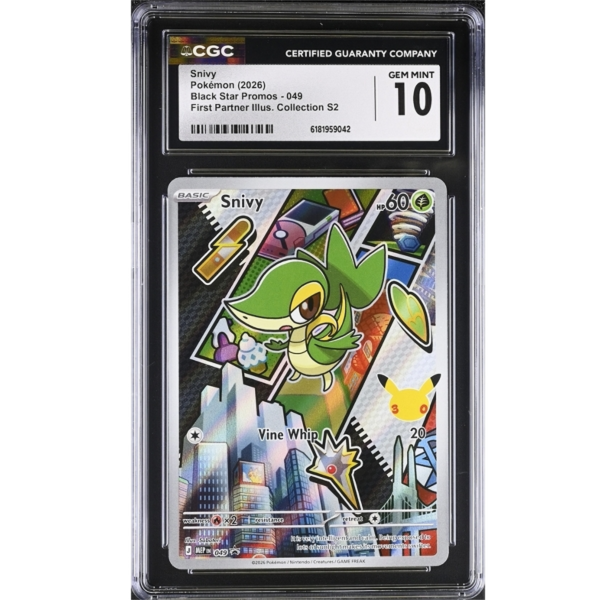 POKEMILLON Snivy (MEP 049) MEP Black Star Promos