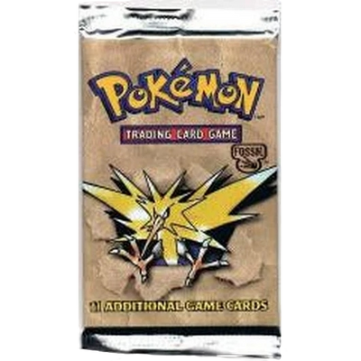 POKEMILLON Pokémon | Sobre Fossil 1st Edition "Zapdos" 1999-2000 Español