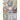 Colección de 9 cartas Pokémon ex Teracristal con ilustraciones coloridas de las Eeveelutions en chino simplificado.