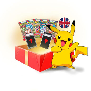 Caja Regalo Carta CGC 10 + 5 Sobres Pokémon TCG