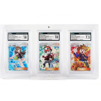 Metacrilato para 3 Cartas Gradeadas PSA/CGC