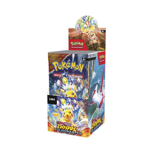 POKEMILLON Caja de Sobres Chispas Fulgurantes | Surging Sparks Booster Box - sv8