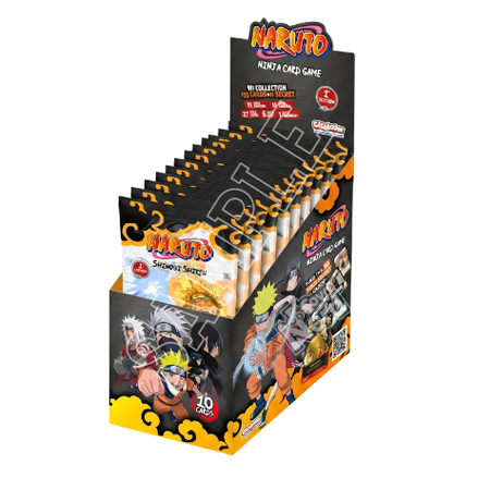 Naruto Mythos TCG | 24 Sobres Booster Box Set 2 Shinobi Shiren 1st Edition