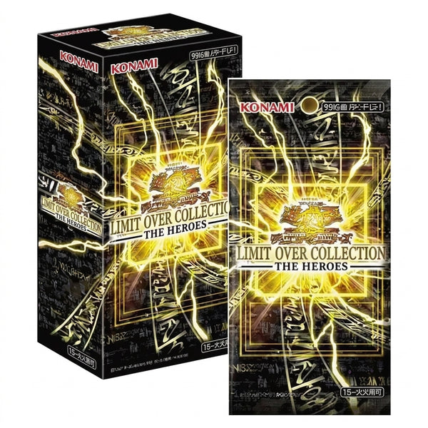 YuGiOh! Caja de 15 sobres Yu-Gi-Oh! Limit Over Heroes