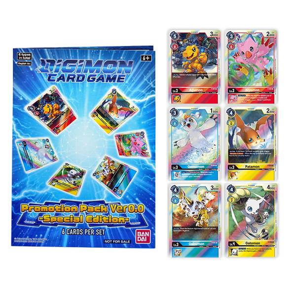 Digimon Promotional Pack 0.0 Special Edition Set Promo