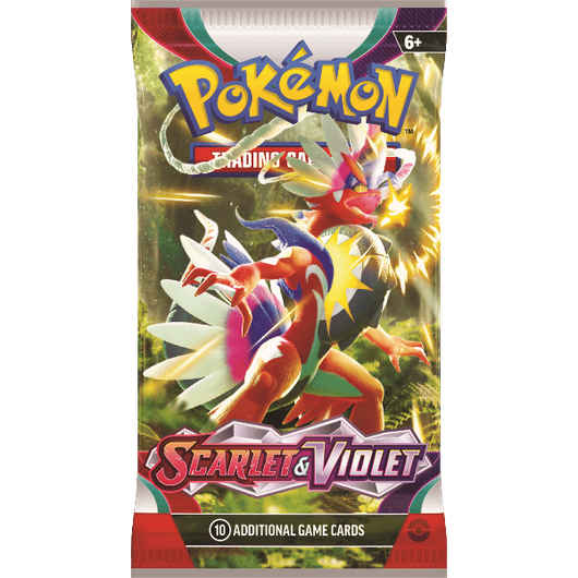 Pokémon | Álbum 60 Bolsillos Miraidon & Koraidon + Sobre Scarlet & Violet Inglés 2023