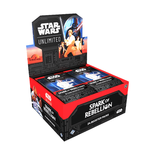 POKEMILLON - La Tienda Pokémon Star Wars Unlimited | Caja de 24 Sobres Spark of Rebellion Booster Español 2024