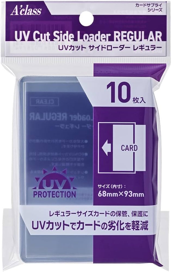 10 Toploaders Carga Horizontal A'class UV Protect
