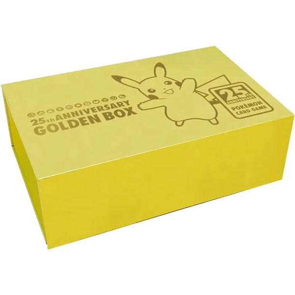 POKEMILLON Segunda Mano Mantener Sellado Pokémon | Caja 25th Aniversario Golden Box Japonés 2022
