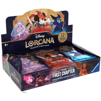 POKEMILLON - La Tienda Pokémon Disney | Caja de Sobres Lorcana The First Chapter (1TFC) Inglés 2024