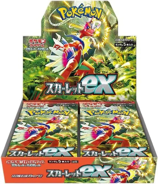 POKEMILLON Pokémon | Caja 30 Sobres Scarlet ex Japonés 2023