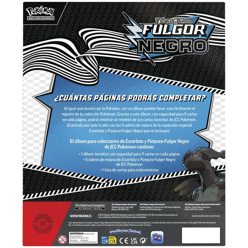 Caja Álbum Fulgor Negro | Black Bolt Pokemillon 003