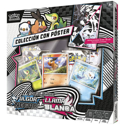 Pokémon | Caja Unova Póster Collection de Fulgor Negro y Llama Blanca Español 2025