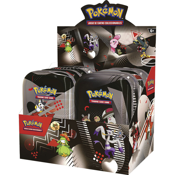 Pokémon | Case 8 Mini Lata Fulgor Negro y Llama Blanca Español 2025