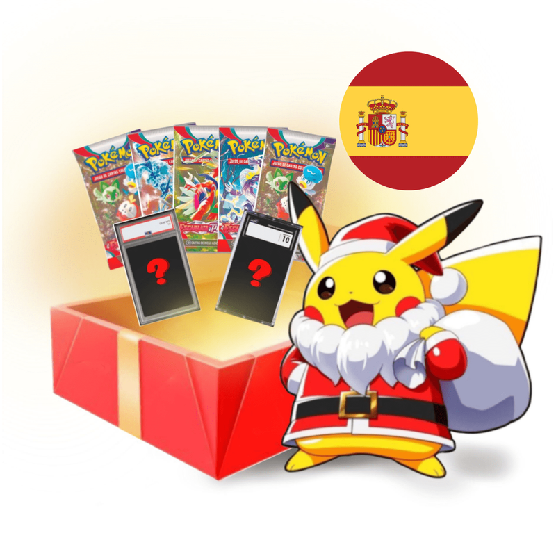 Caja Regalo Carta CGC 10 + 5 Sobres Pokémon TCG Pokemillon 025