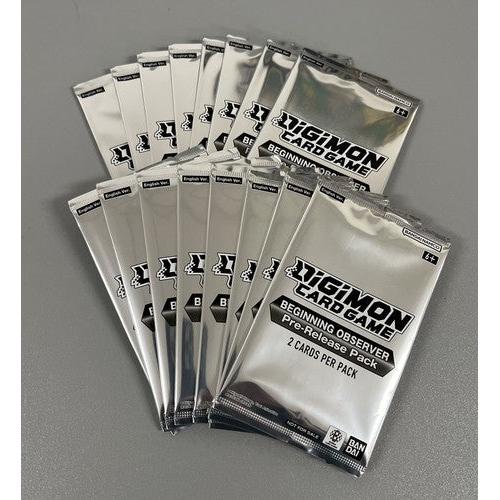 Digimon Sobre Beginning Observer Pre-Release Pack Pokemillon 002