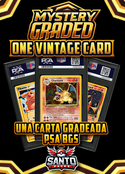 Mystery Graded Card | Una Carta Gradeada PSA-BGS - One Vintage Card