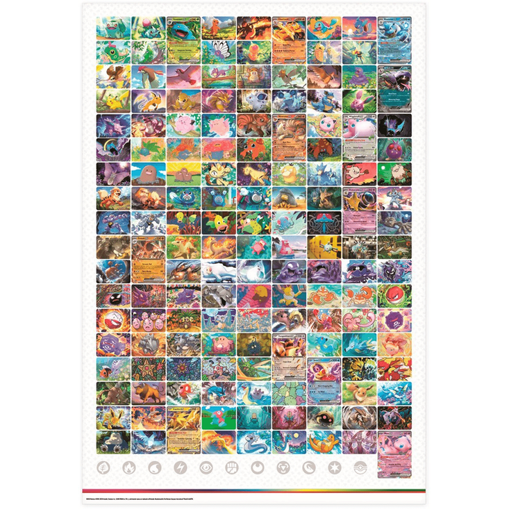 Caja Póster Pokémon 151 Pokemillon 002