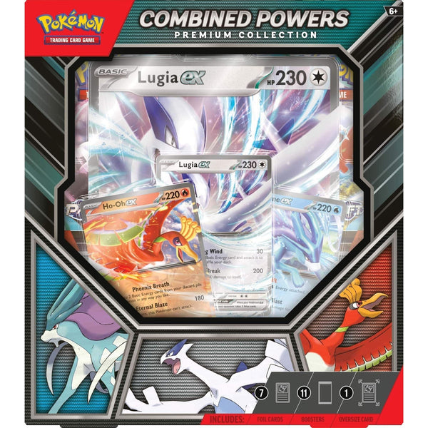 Pokémon | Coffret 11 Enveloppes Lugia Ho-oh Suicune ex Anglais 2023 segunda imagen