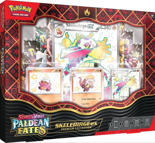 Pokémon | Caja Premium Iniciales Paldean Fates Inglés 2024